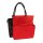 Socha Helena Premium Black Nappa leather bag with clutch - Black