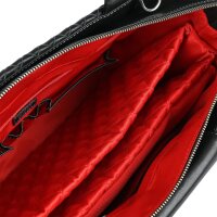 Socha Diana Premium Black 15.6 inch nappa leather laptop bag - Black