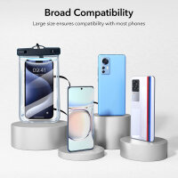 ESR Waterproof Pouch wasserdichte Tasche für Smartphones - transparent