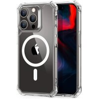 ESR Air Armor HaloLock Case for iPhone 15 Pro Max - Transparent
