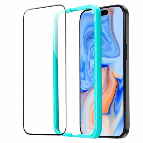 Protection décran ESR Tempered-Glass pour iPhone 15