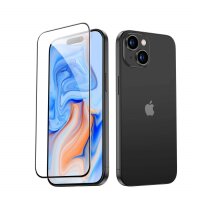 Protection décran ESR Tempered-Glass pour iPhone 15
