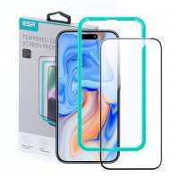 Protection décran ESR Tempered-Glass pour iPhone 15