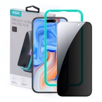 Protection décran ESR Tempered-Glass Privacy pour iPhone 15