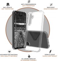 JT Berlin BackCase Pankow Cover trasparente per Samsung Galaxy A55 5G - Trasparente