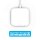 Zens Aluminum Single Wireless Qi Charger with USB-C Power Adapter (10W) - White