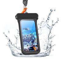 ESR Waterproof Pouch Pro - wasserdichte Tasche| Apple iPhone 15/14/13| schwarz|