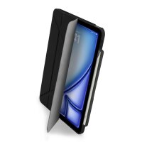 Pipetto Origami No3 Pencil Case für iPad Air 13 M2 2024 - Schwarz