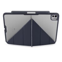 Pipetto Origami No3 Pencil Case Hülle für iPad Pro 13 M4 (2024) - Dunkel Blau