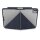 Pipetto Origami No3 Pencil Case Hülle für iPad Pro 13 M4 (2024) - Dunkel Blau