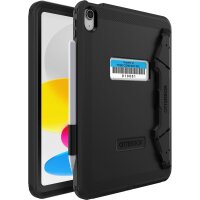 OtterBox Defender Series Kickstand Asset Tag Case for iPad 10.9 Black