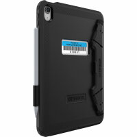 OtterBox Defender Series Kickstand Asset Tag Case for iPad 10.9 Black