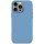 Décodé AntiMicrobien Coque arrière en silicone iPhone 16 Pro Max Bleu clair