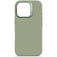 Decoded AntiMicrobial Silicone Backcover für iPhone 16 Pro - Jade