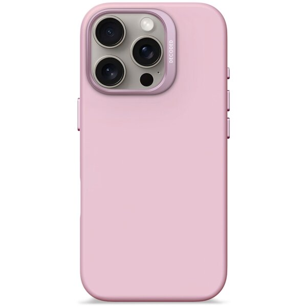 Decoded AntiMicrobial Silicone Backcover für iPhone 16 Pro - Lavender