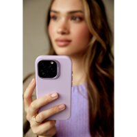 Decoded AntiMicrobial Silicone Backcover für iPhone 16 Pro - Lavender
