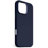 Decoded AntiMicrobial Silicone Backcover für Phone 16 Pro Max - Navy