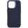 Decoded AntiMicrobial Silicone Backcover für iPhone 16 Pro - Navy