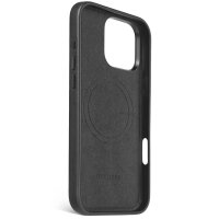 Decoded Leather Backcover Lederschutzhülle für iPhone 16 Pro Max Black
