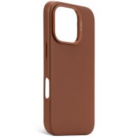 Decoded Leather Backcover Lederschutzhülle für iPhone 16 Pro - Tan