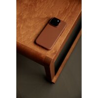 Decoded Leather Backcover Lederschutzhülle für iPhone 16 Pro - Tan