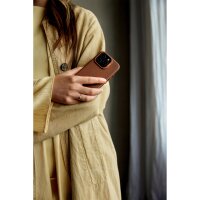 Decoded Leather Backcover Lederschutzhülle für iPhone 16 Pro - Tan