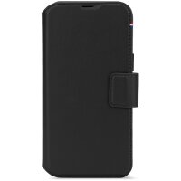 Decoded Leather Detachable Wallet Etui für iPhone 16 Pro Max - Schwarz