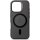 Decoded Recycled Plastic Backcover für iPhone 16 Pro Transparent Black