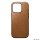 Nomad Modern Leather Leder Case Hülle für Apple iPhone 16 Pro - English Tan