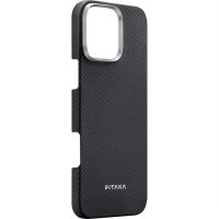 Pitaka MagEZ Case 6 600D für iPhone 16 Pro - Black/Grey Twill