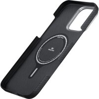 Pitaka MagEZ Case 6 600D für iPhone 16 Pro - Black/Grey Twill