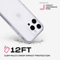 Tech21 EvoClear MagSafe Hülle für iPhone 16 Pro - Transparent