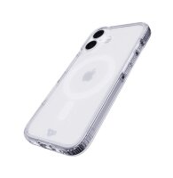Tech21 EvoClear MagSafe Hülle für iPhone 16 - Transparent