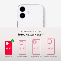 Tech21 EvoClear MagSafe Hülle für iPhone 16 - Transparent