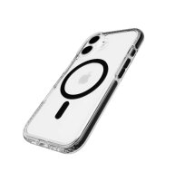 Tech21 EvoCrystal MagSafe Hülle für iPhone 16 - Schwarz