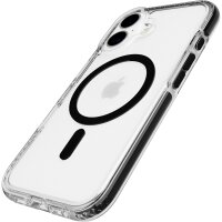 Tech21 EvoCrystal MagSafe Hülle für iPhone 16 - Schwarz