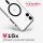 Tech21 EvoCrystal MagSafe Hülle für iPhone 16 Plus - Schwarz