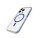 Tech21 EvoCrystal MagSafe Hülle für iPhone 16 Pro - Blau