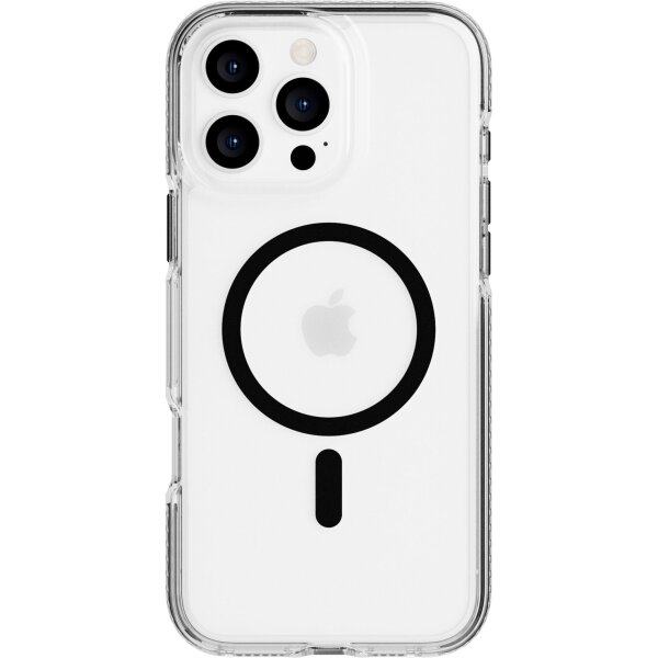 Tech21 EvoCrystal MagSafe Hülle für iPhone 16 Pro Max - Schwarz