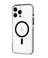 Tech21 EvoCrystal MagSafe Hülle für iPhone 16 Pro Max - Schwarz