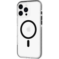 Tech21 EvoCrystal MagSafe Hülle für iPhone 16 Pro Max - Schwarz
