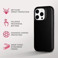 Tech21 EvoDusk MagSafe Hülle für iPhone 16 Pro - Schwarz
