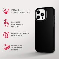 Tech21 EvoDusk MagSafe Hülle für iPhone 16 Pro Max - Schwarz
