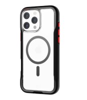 Funda Tech21 EvoPro MagSafe para iPhone 16 Pro Max - Negro transparente