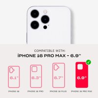 Funda Tech21 EvoPro MagSafe para iPhone 16 Pro Max - Negro transparente