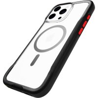 Funda Tech21 EvoPro MagSafe para iPhone 16 Pro Max - Negro transparente