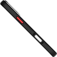 Funda Tech21 EvoPro MagSafe para iPhone 16 Pro Max - Negro transparente