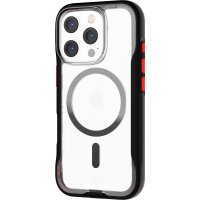 Tech21 EvoPro Funda MagSafe para iPhone 16 Pro - Negro transparente