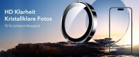 ESR Armorite Kamera Lens Glas Schutz für Apple iPhone 16 Pro/16 Pro Max (SW/TR)