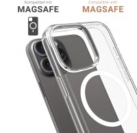 JT Berlin BackCase Pankow Clear MagSafe Hülle für Apple iPhone 16 Pro - Transparent
